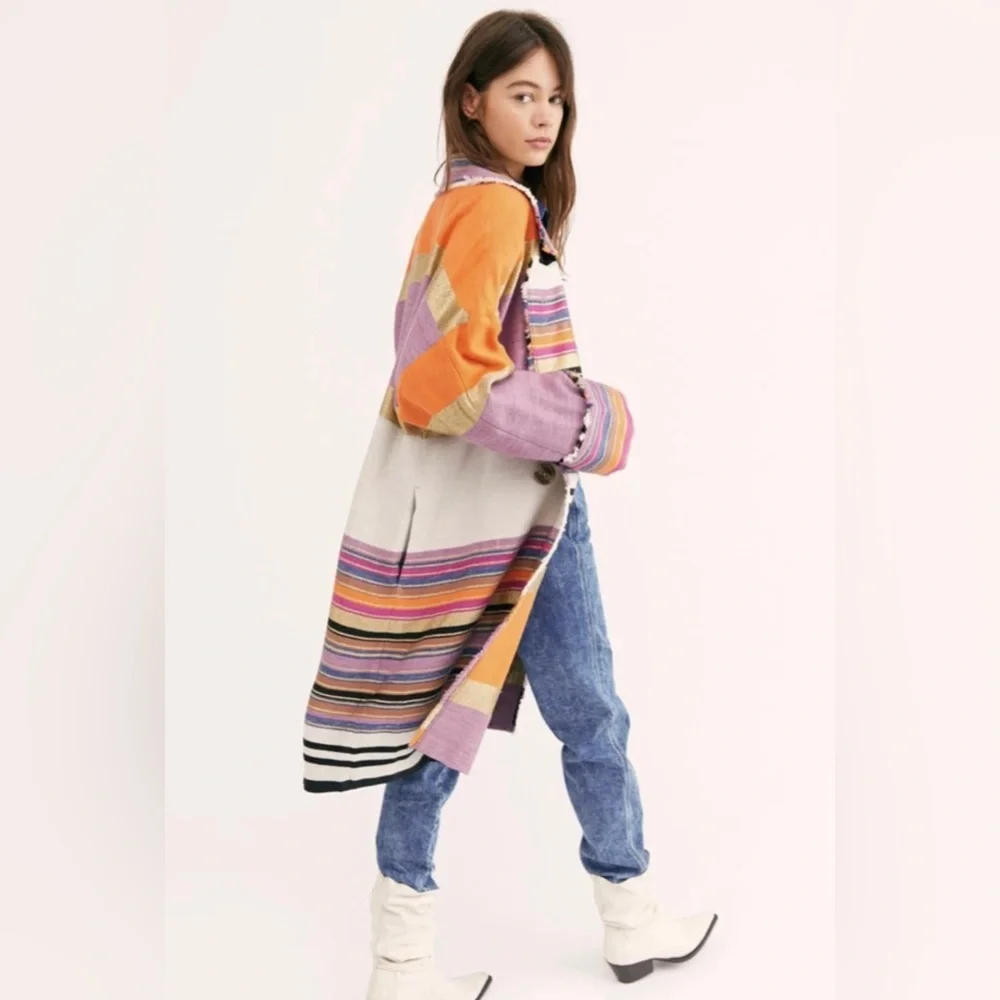 Free people Broad Horizons Coat XS - Picture 2 of 6